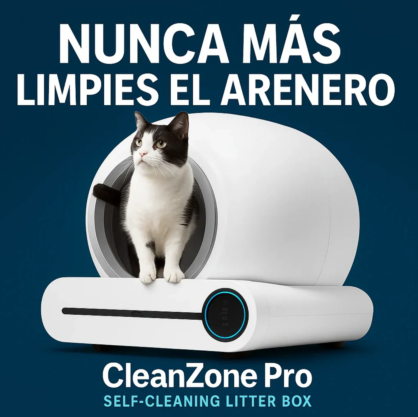 Lona - El Arenero Inteligente que se Limpia Solo