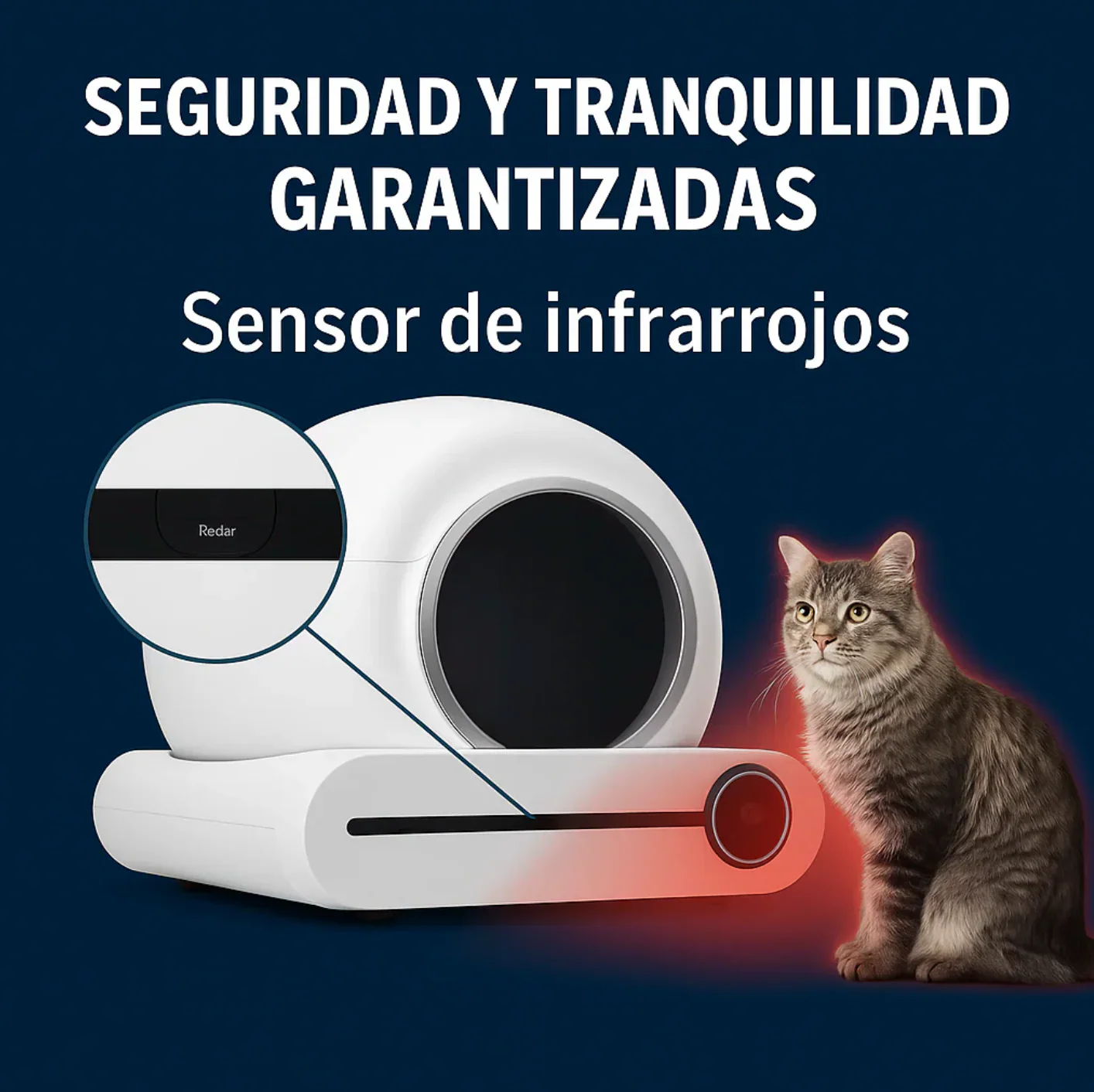 Lona - El Arenero Inteligente que se Limpia Solo